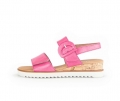 Gabor Damen Keilsandalette Pink - Glattleder
