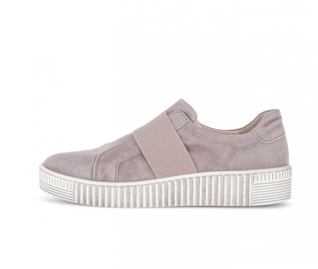 Gabor Damen Sneaker Low Rosa - Rauleder