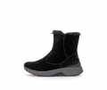 Gabor Damen Winterstiefelette Schwarz - Rauleder