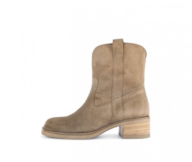 Gabor Damen Cowboy Boots Braun - Rauleder