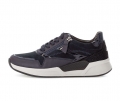 Gabor Damen Sneaker Low Blau - Materialmix Leder