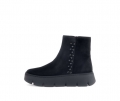 Gabor Damen Plateau Stiefelette Schwarz - Rauleder