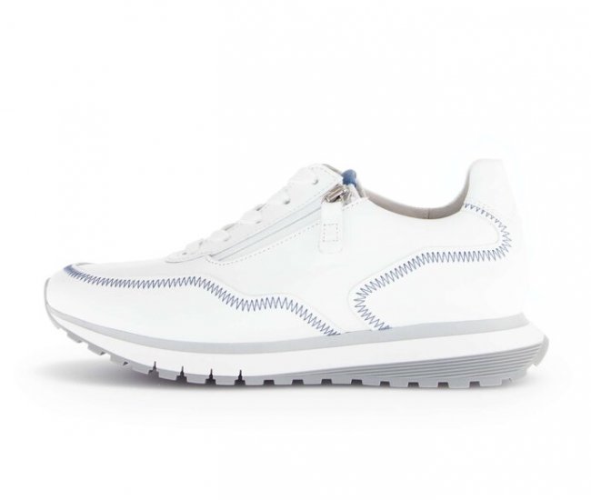 Gabor Damen Sneaker Low Weiß - Glattleder