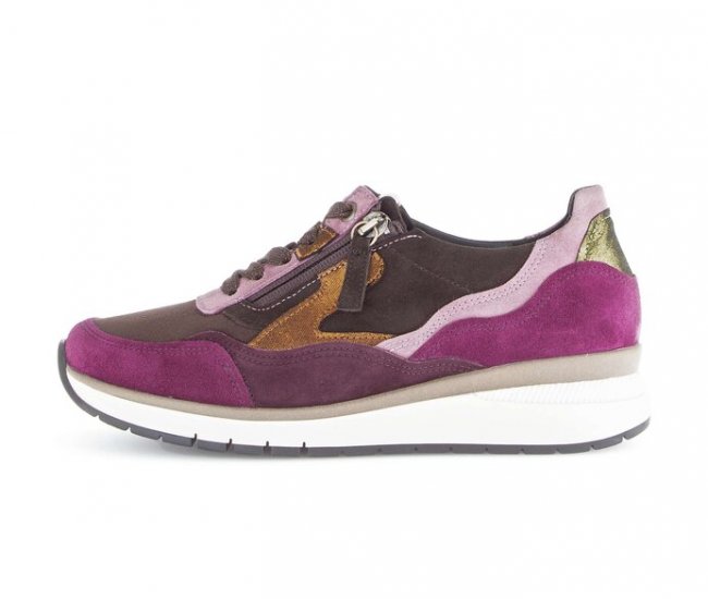 Gabor Damen Sneaker Low Multicolour - Materialmix Leder/Lederimitat
