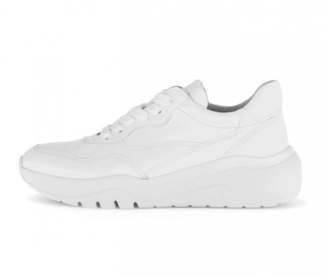Gabor Damen Sneaker Low Weiß - Glattleder