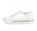 Gabor Damen Sneaker Low Weiß - Glattleder