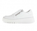 Gabor Damen Sneaker Low Weiß - Glattleder