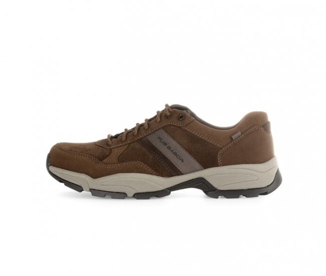 Pius Gabor Herren Sneaker Low Braun - Nubuk
