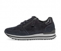 Gabor Damen Sneaker Low Blau - Rauleder
