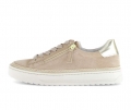 Gabor Damen Sneaker Low Beige - Materialmix Leder/Lederimitat