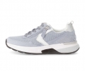 Gabor Damen Sneaker Low Blau - Materialmix Leder/Lederimitat