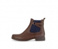Gabor Damen Chelsea Boot Braun - Glattleder