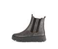 Gabor Damen Chelsea Boot Grau - Effektleder