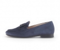 Gabor Damen Slipper Blau - Rauleder