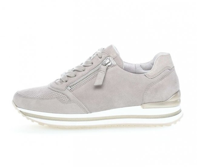 Gabor Damen Sneaker Low Grau - Rauleder