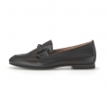 Gabor Damen Slipper Schwarz - Glattleder