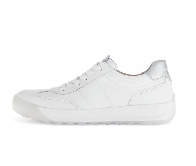 Gabor Damen Sneaker Low Weiß - Glattleder