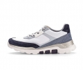 Gabor Damen Sneaker Low Weiß - Materialmix Leder/Lederimitat