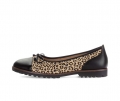 Gabor Damen Sportliche Ballerina Multicolour - Materialmix Leder
