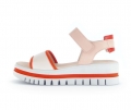 Gabor Damen Plateau Sandale Multicolour - Glattleder