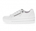 Gabor Damen Sneaker Low Weiß - Glattleder