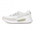 Gabor Damen Sneaker Low Weiß - Materialmix Leder/Lederimitat