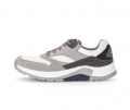 Gabor Herren Rollingsoft Sneaker Low Grau - Materialmix Leder/Textil