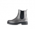 Gabor Damen Chelsea Boot Grau - Glattleder