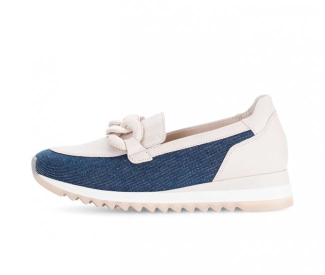 Gabor Damen Slipper Multicolour - Materialmix Leder/Lederimitat