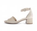 Gabor Damen Riemchensandale Beige - Effektleder
