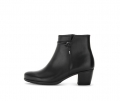 Gabor Damen Elegante Stiefelette Schwarz - Glattleder