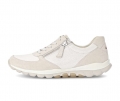 Gabor Damen Sneaker Low Beige - Materialmix Leder