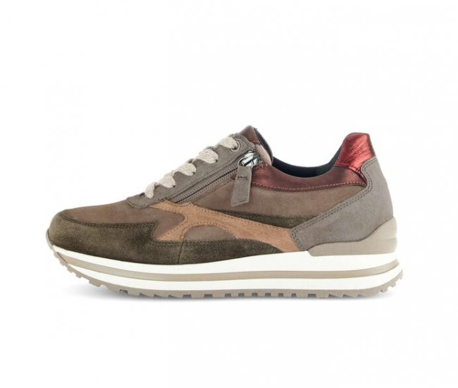 Gabor Damen Sneaker Low Multicolour - Materialmix Leder