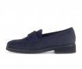 Gabor Damen Slipper Blau - Rauleder