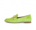 Gabor Damen Slipper Grün - Rauleder