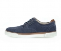 Pius Gabor Herren Sneaker Low Blau - Rauleder