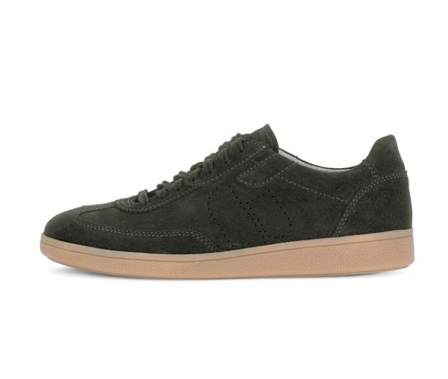 Pius Gabor Herren Sneaker Low Grün - Rauleder