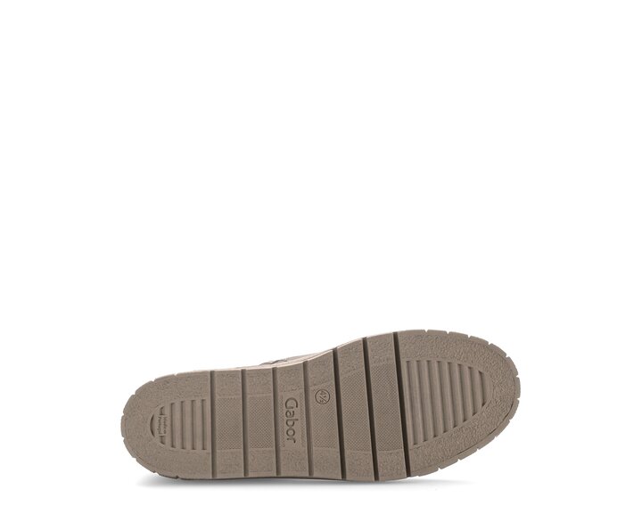 Gabor Damen  Plateau Stiefelette Braun - Rauleder