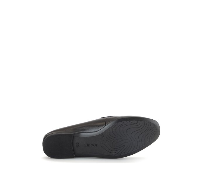 Gabor Damen  Slipper Schwarz - Glattleder