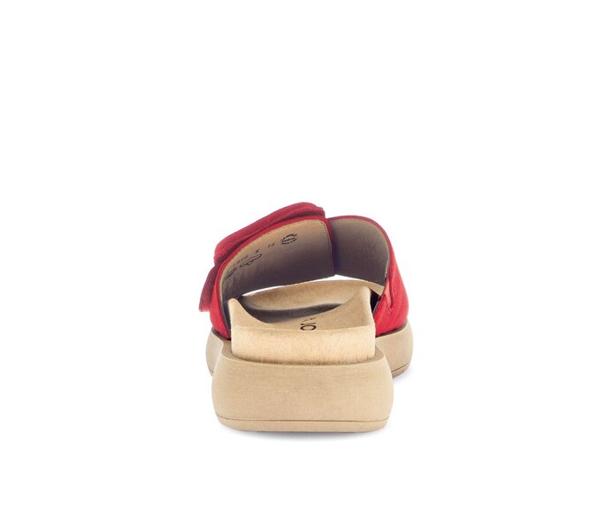 Gabor Damen  Pantolette Rot - Rauleder
