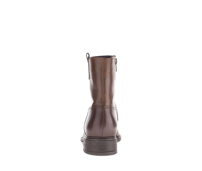 Gabor Damen  Elegante Stiefelette Braun - Glattleder