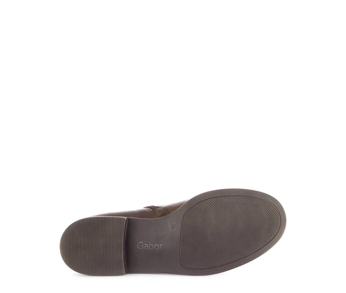 Gabor Damen  Elegante Stiefelette Braun - Glattleder