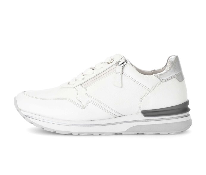 Gabor Damen Sneaker Low Weiß - Glattleder