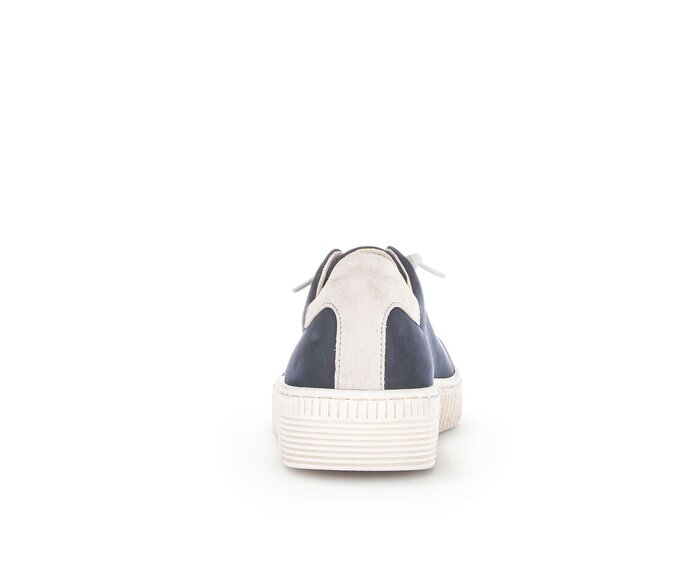 Gabor Damen  Sneaker Low Blau - Rauleder