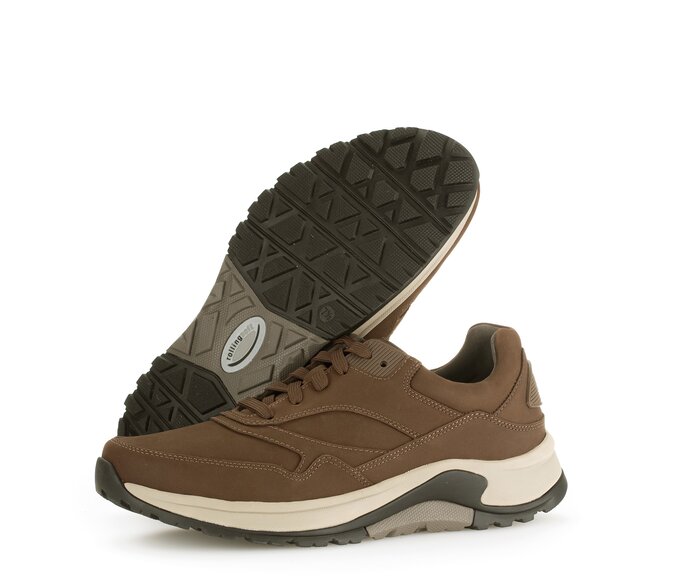 Gabor Herren Rollingsoft Sneaker Low Braun - Nubuk