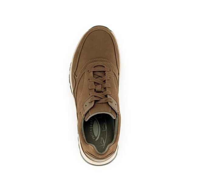Gabor Herren Rollingsoft Sneaker Low Braun - Nubuk
