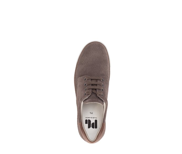 Pius Gabor Herren Sneaker Low Grau - Materialmix Leder