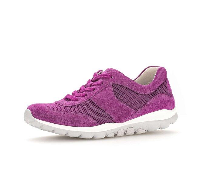 Gabor Damen  Sneaker Low Lila - Lederimitat