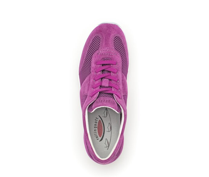 Gabor Damen  Sneaker Low Lila - Lederimitat