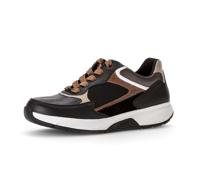 Gabor Damen  Sneaker Low Multicolour - Materialmix Leder/Lederimitat